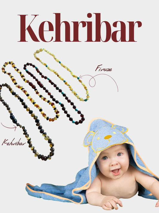 Bebek Kehribar Kolye