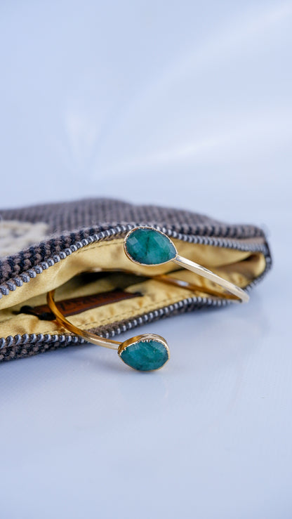 KÖK ZÜMRÜT BİLEKLİK NO.1