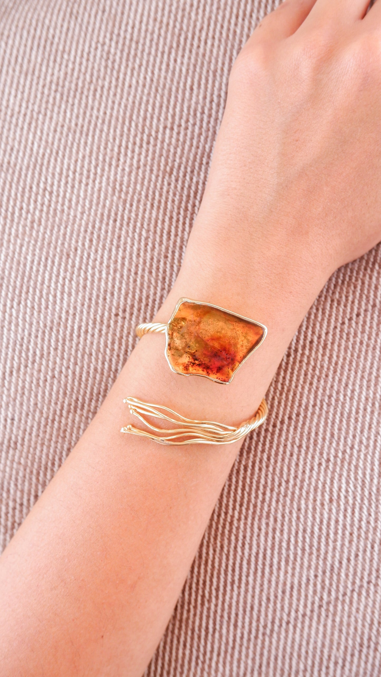 Kehribar - Süpürge Bileklik