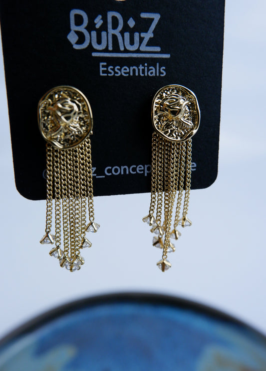 Küpe I Kristal (A++)