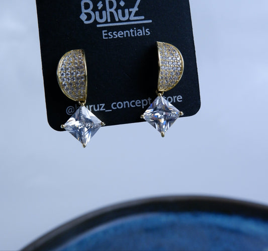 Küpe I Zirkon Taşı NoI02