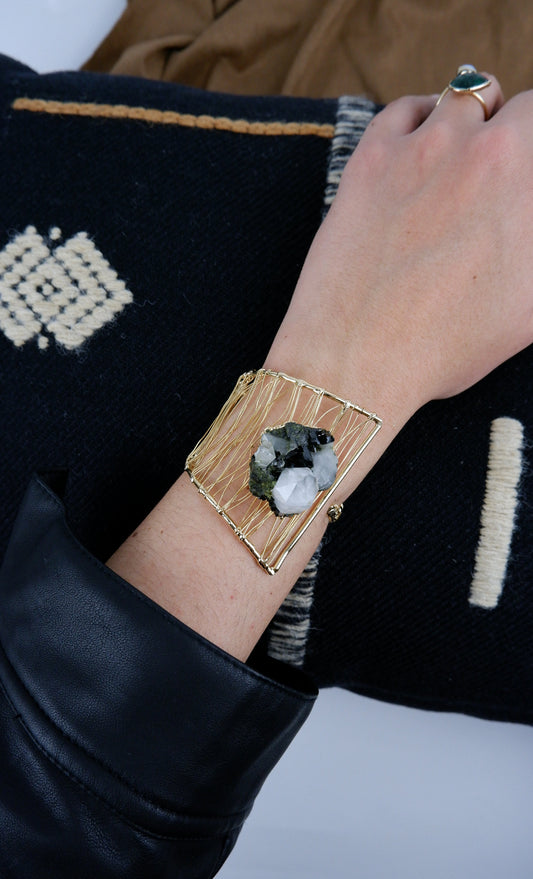 Epidot - Telkâri Bileklik