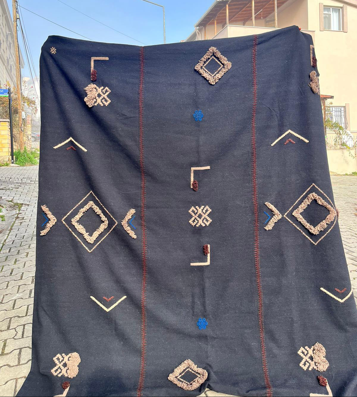 Dilber Kilim Siyah (Stoklu)